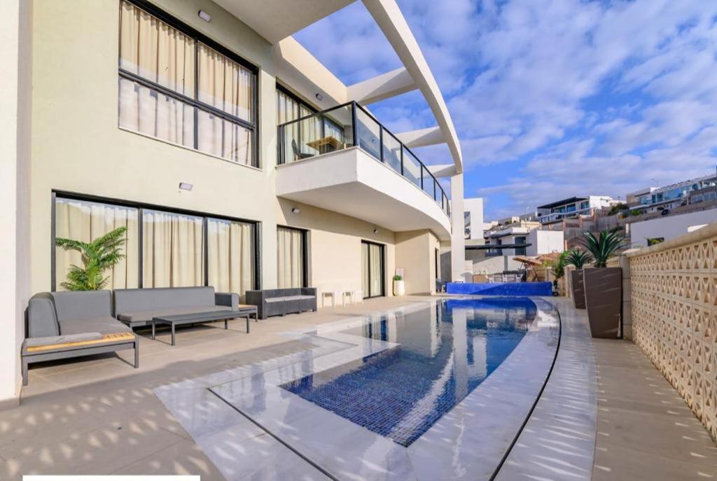 Top-Class Luxury Villa Bsamim With Full Sea View Heated Pool !!!! エイラート エクステリア 写真