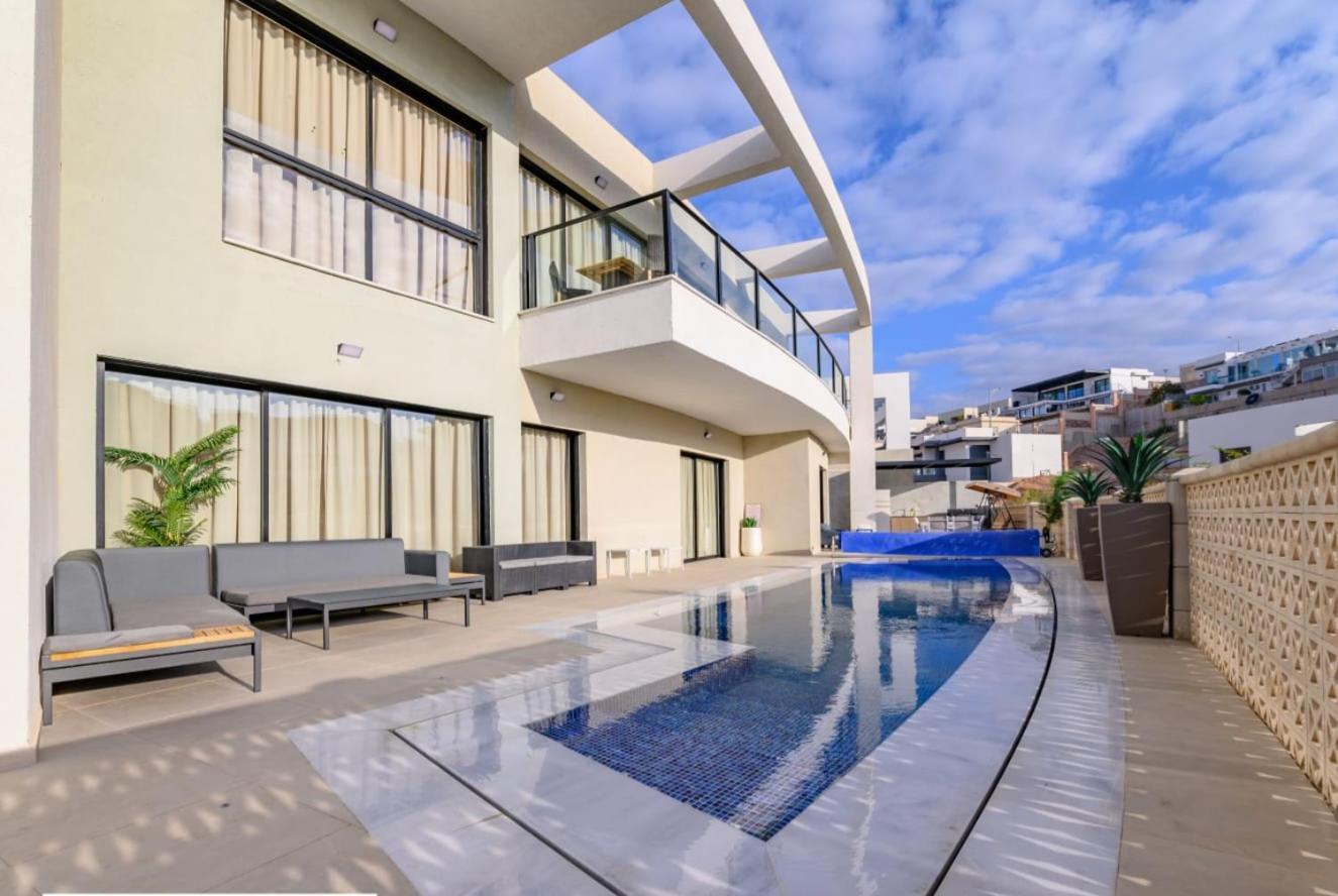 Top-Class Luxury Villa Bsamim With Full Sea View Heated Pool !!!! エイラート エクステリア 写真